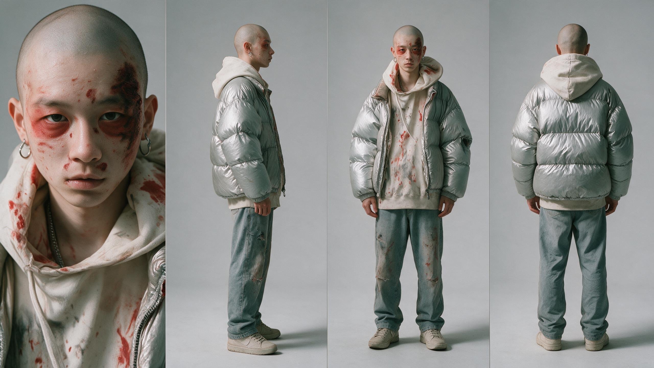 Bald Protagonist Sheet
