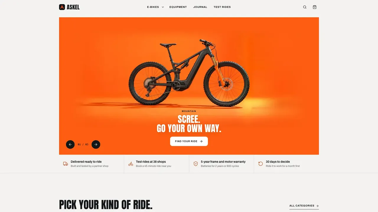 Ember E-Bike Store preview