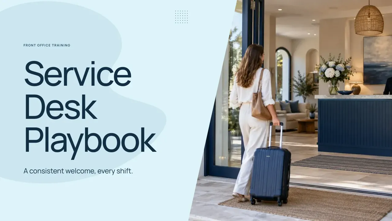 Tidal Service Playbook Deck preview